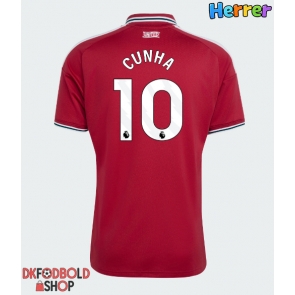 Manchester United Matheus Cunha #10 Hjemmebanetrøje 2026-27 Kort ærmer Manchester United Matheus Cunha #10 Hjemmebanetrøje 2026-27 Kort ærmer